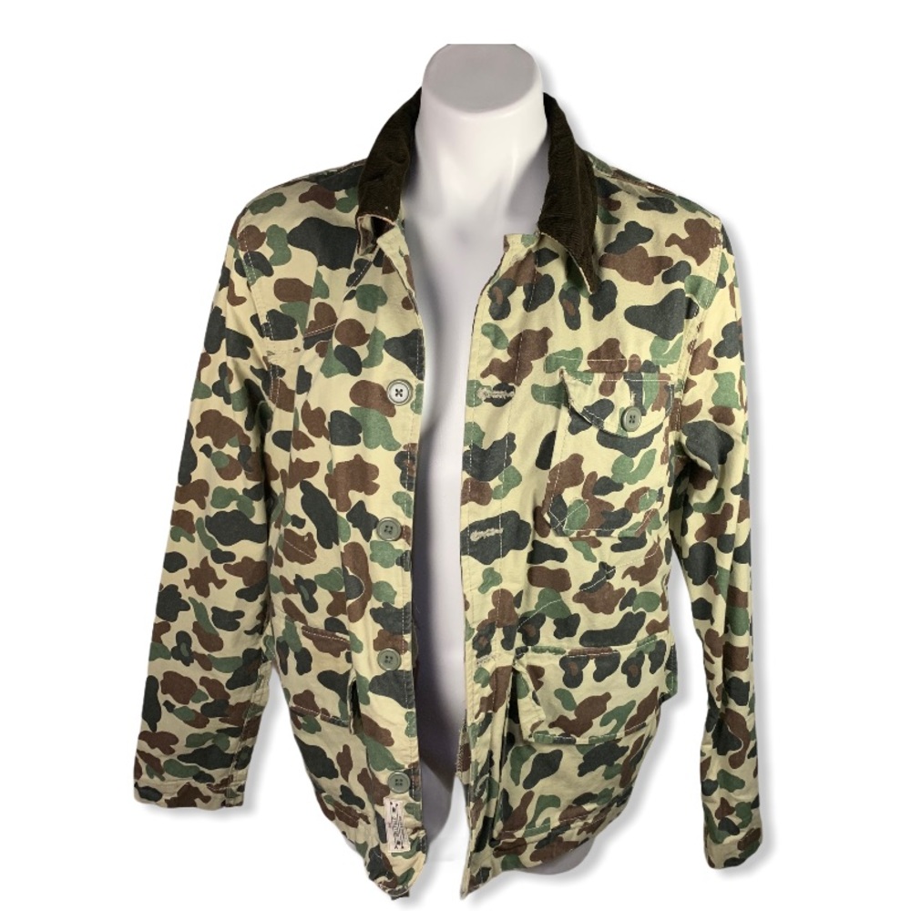 Bellfield camo multiple pocket jacket